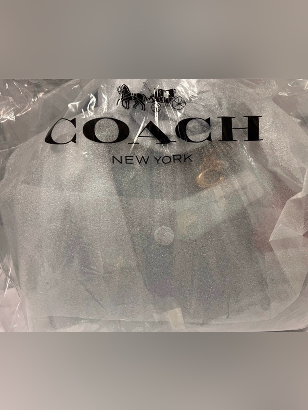Coach Loved Denim Large Rowan Satchel with Charms - Picture 2 of 3